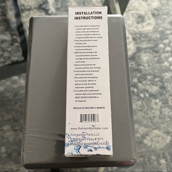 Refresh Refrigerator Water Filter R-9690 LG LT700P Kenmore 46-9690 - Picture 4 of 11